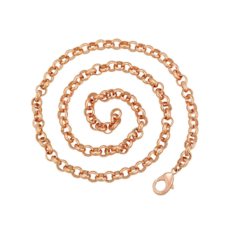 

A00721969 Xuping jewelry fashion delicate rose gold neutral all-match environmental protection copper chain necklace