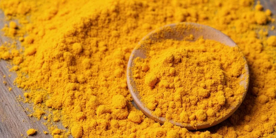 Homemade curry powder ingredients laid out