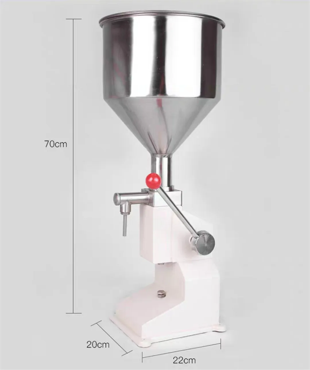 High quality small manual A03 cream filling machine 5-50ml with hot sale