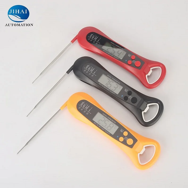 

Good Quality Electronic Thermometrer Kitchen Digital BBQ Cooking Food Thermometer, Gray,black