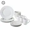 Amazon Hot Sale Dinner Set Luxury Ceramics Dinner Set 16 PCS Porcelain Dinner Sets