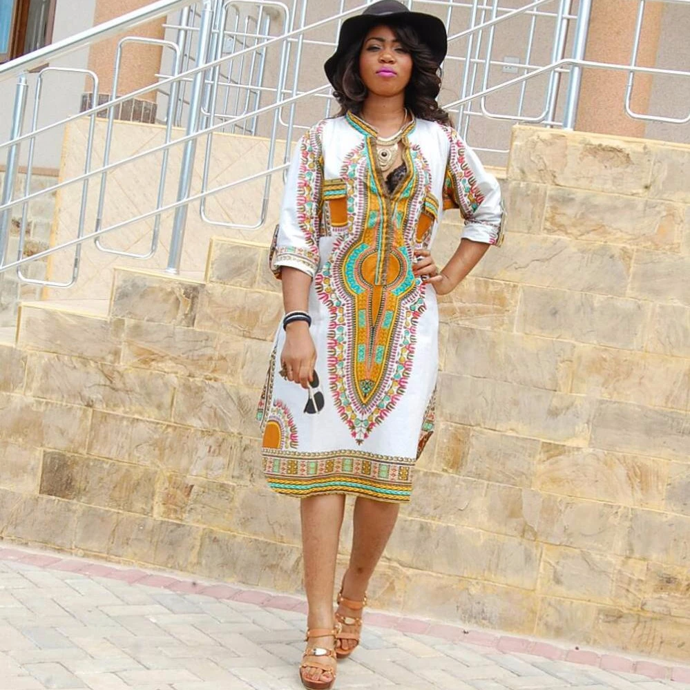 

Wholesale 2017 fashion kitenge designs african traditional dress