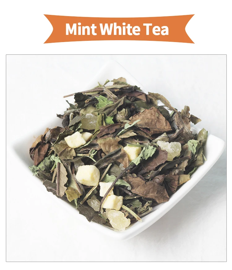 China Blackberry Chamomile Lavender Tea Fruit Orange Vanilla Bergamot Earl Gray Pure Leaf Mint Flavor White Tea - 4uTea | 4uTea.com