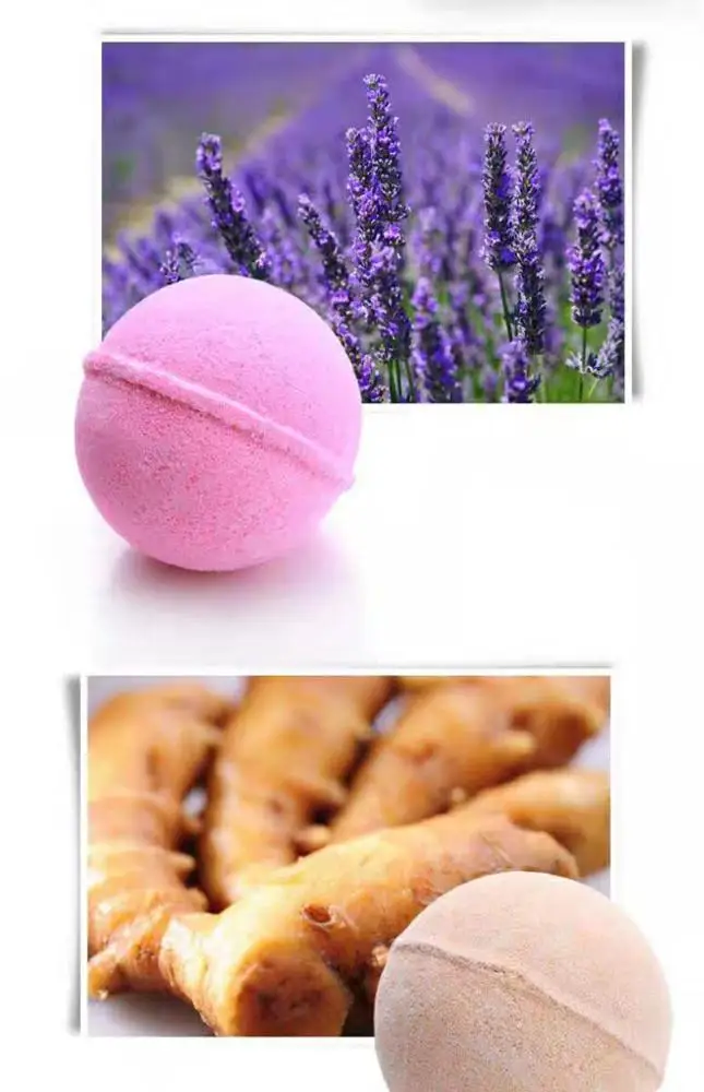 
natural children bath bombs packaging paper gift christmas lavender bath bomb 100mg box set for kids with toys 