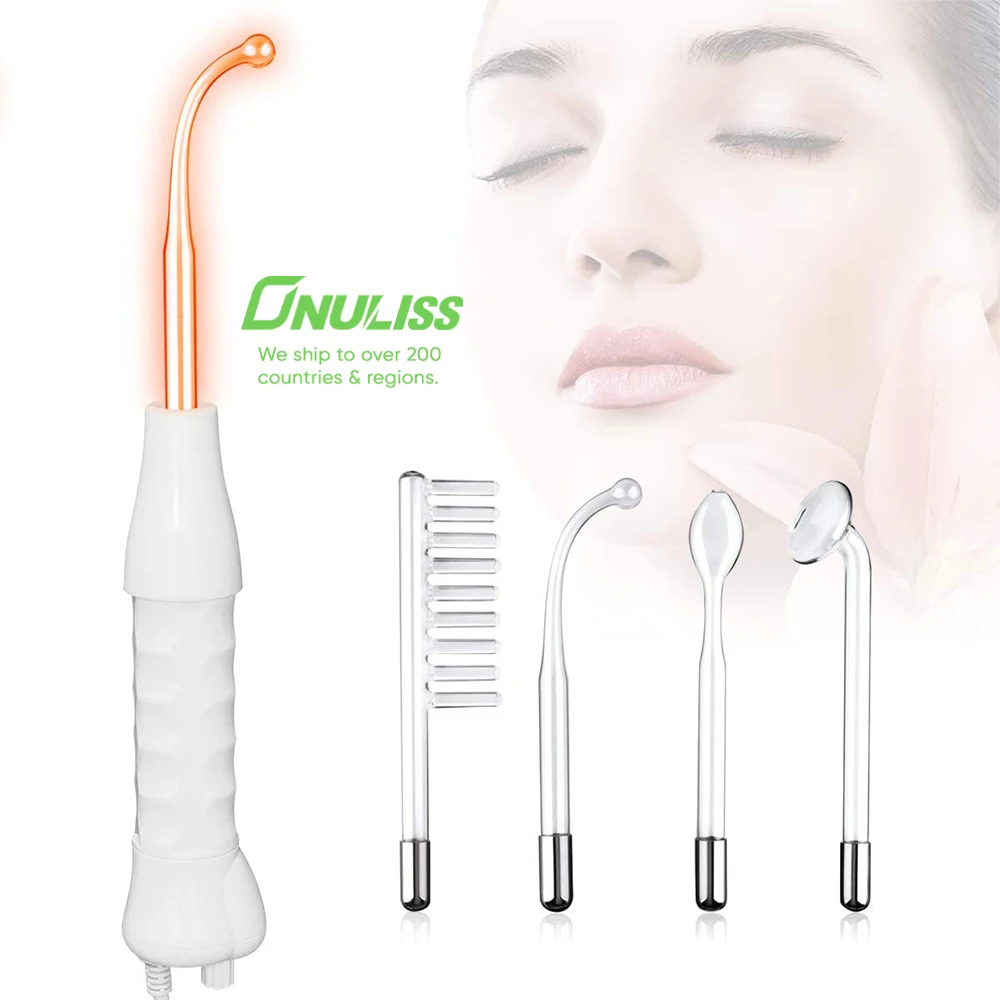 

High Potential Therapy Device Skin Tightening Anti-Aging Portable Handheld High Frequency Skin Therapy Wand Machine