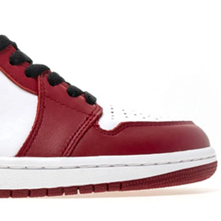 

Og Box Men Women High Top Retro Sneakers Black Toe Leather Sports Basketball AJ1 Shoes, 15 colors