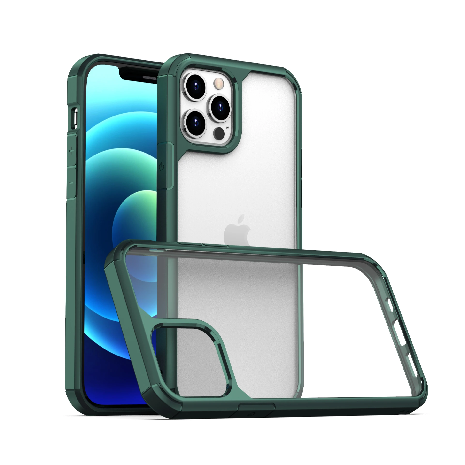 

Latest Luxury Shockproof Mobile Phone Cover for Apple Protective Case For iPhone 11 For iPhone 12 Pro, 4 colors