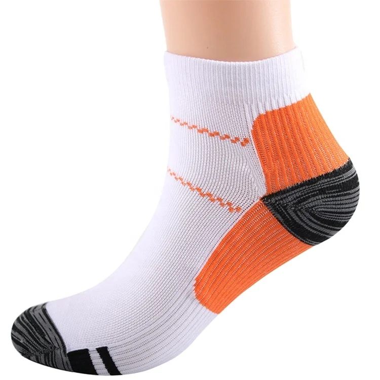 

Top sale Running Socks Plantar Fasciitis Socks Foot Compression Sports Men's Athletic Compression Socks, White,black,