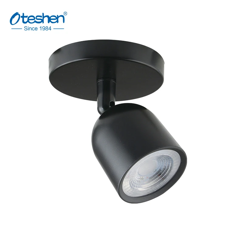 Cheap price for track light led GU10 Bulb Commercial tracking head led light surface mounted LED track spot light