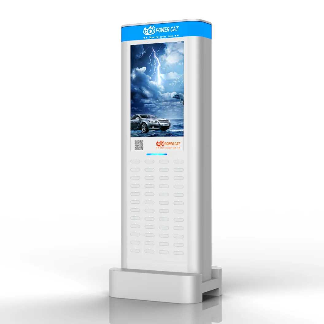 2020 New Product OEM 5200 mAh CDM-48 48 Slot Sharing Rent Power Bank Charger Station Without Battery - ANKUX.COM