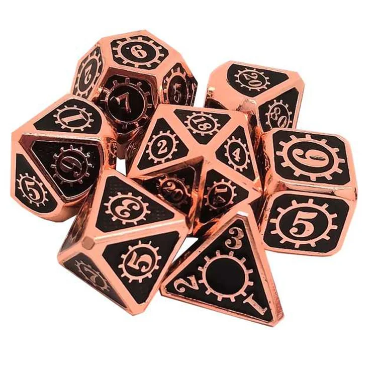 

Factory Direct Supplier Custom Gear Dice Sets Dungeons And Dragons Dice