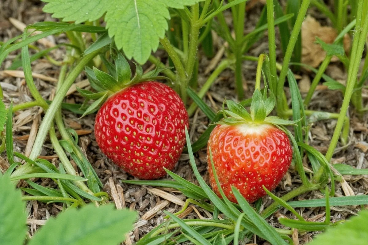 how to plant strawberry plants in a raised bed