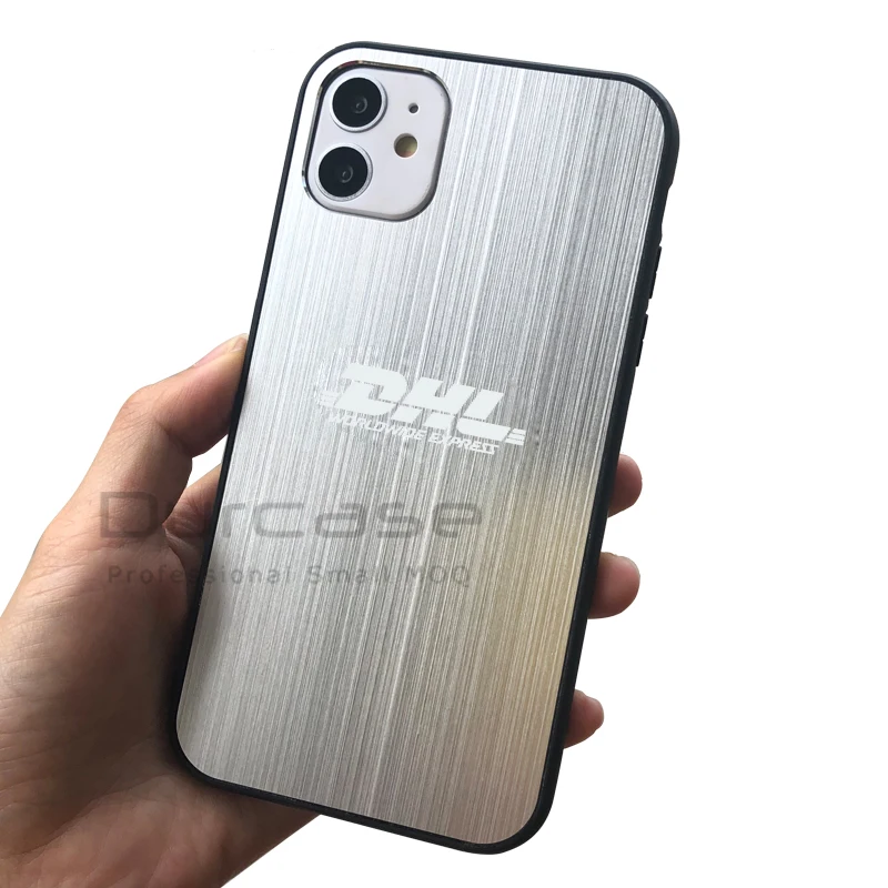 Designer Blank Laser Engraving Carved Full Metal Aluminum Back Cover