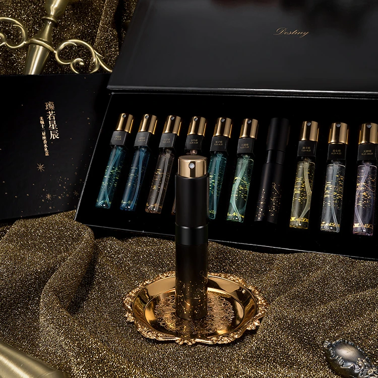 

Pocket essential oil perfume Spray custom perfume boxes perfume bottle 10ml for Men and Women