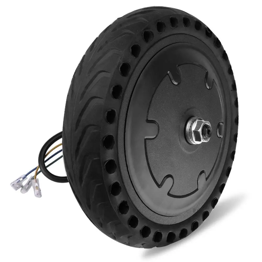 

M365 /1S Electric Scooter 36V 350W Motor Wheel with 8.5 Inch Explosion-proof Solid Tire Replacement Accessories, Black
