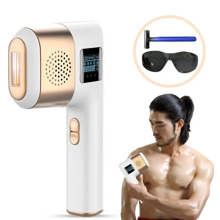 

Home Use SHR Hair Laser Unisex Lady Man Painless Ice Cool laser IPL Hair Remover CE Body Hair Epilator Handset