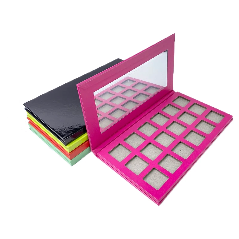 

Eyeshadow Palette 18 Colors Square Pans Eyeshadow Palette Private Label Makeup High Pigment Eyeshadow Palette