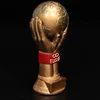Globe model resin trophy, electroplating technology resin trophy apply for souvenir and prize presentation