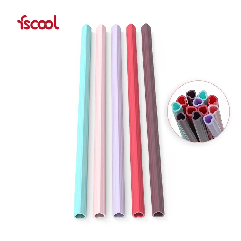 

Hot Sale Easy To Clean Reusable Heat-resistant Drinking Straws, Accept customized