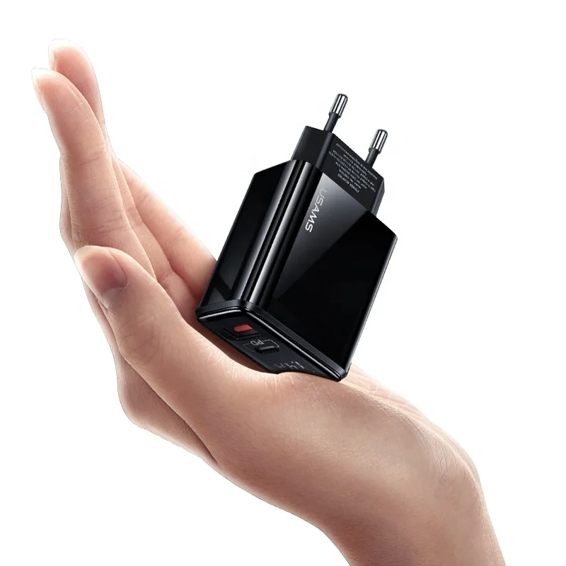 

USAMS Portable Power Display Emergency 20W USB QC3.0 PD Mobile Phones Charger