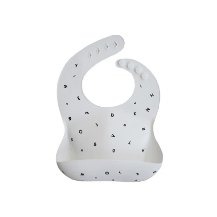 

Silicon Bib Waterproof Bibs Baby with Customized Pattern, Customized color/pattern