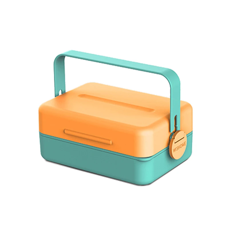 

High-quality good seal kids Portable plastic salad lunch box