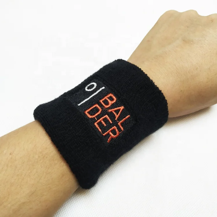 Custom Sweatband Sports Headband Embroidery Cotton Sweatbands No