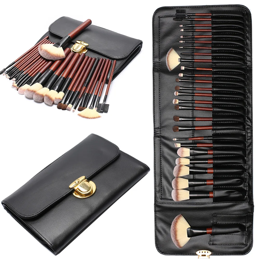 

2022 hot selling 26 PCS Makeup Brushes professional Multi-function Animal hair brush set with bag