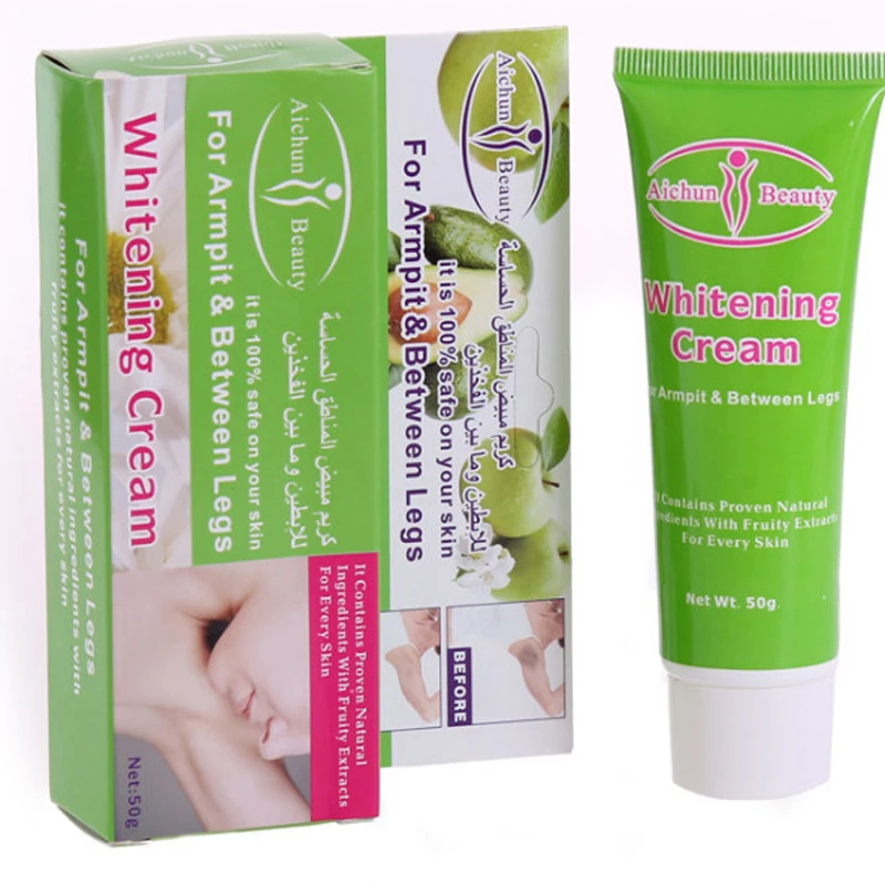 

Aliexpress Hot Sale Brightening Repair Armpit Whitening Cream, White