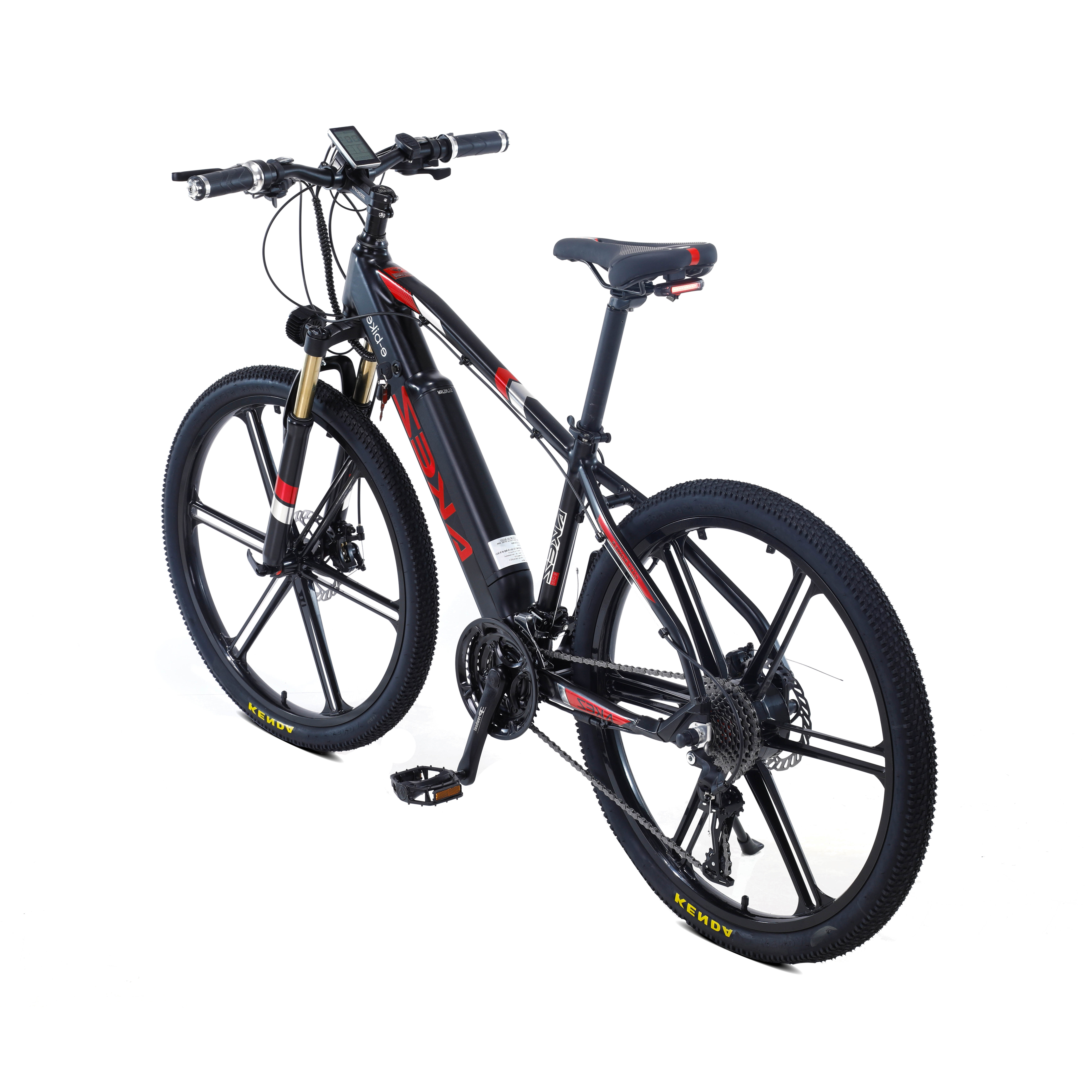 

Elictric bike China 2 wheel adult mountain bikes aluminium alloy Frame Electric Bicycle, Black/white