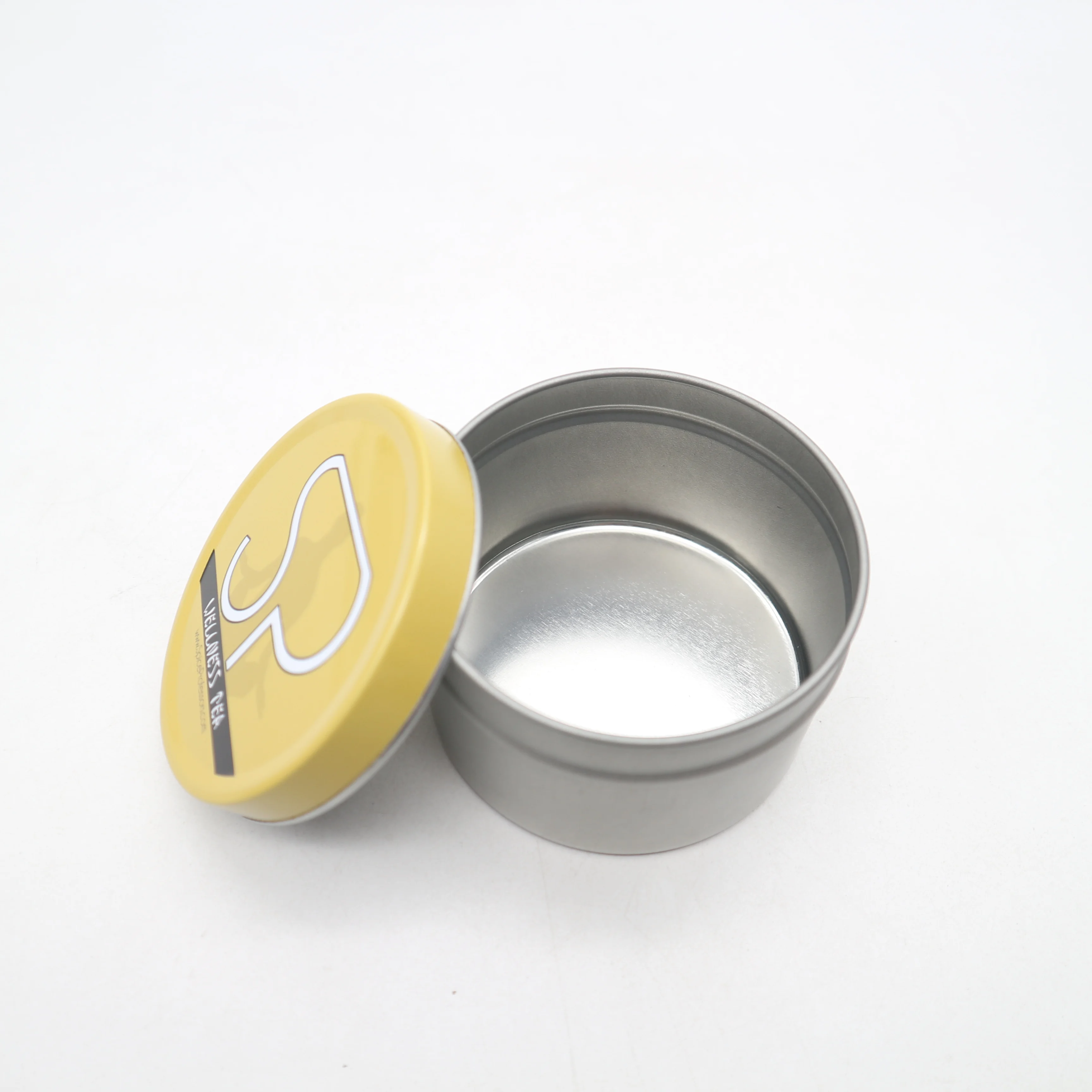 Custom 8 Oz Decorative Seamless Candle Tins Buy Seamless Candle Tins