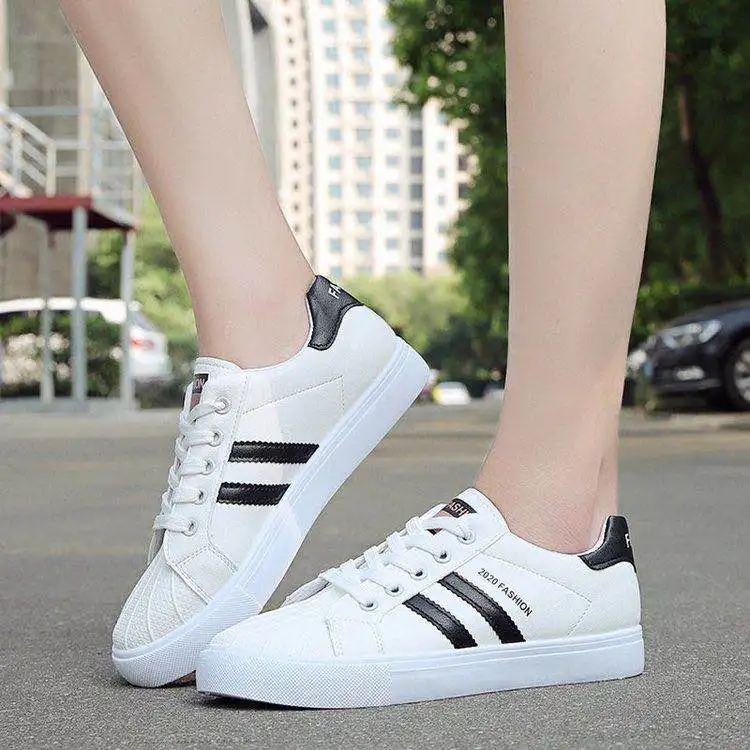 

girls shell toe sport running dress black flat comfortable ladies casual shoes for women