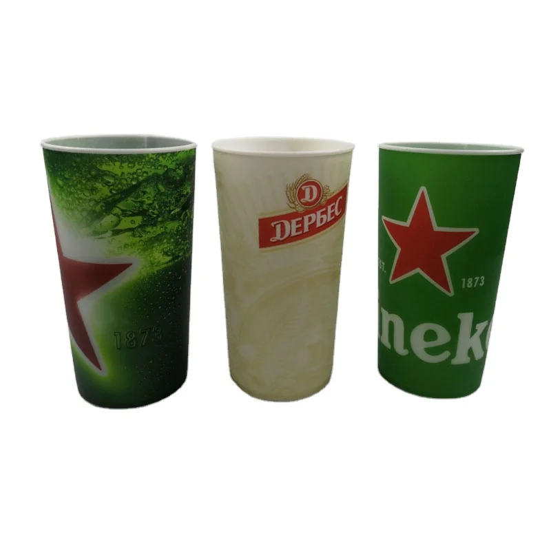 
500ml plastic beer cup pp promotion cup  (62009235072)