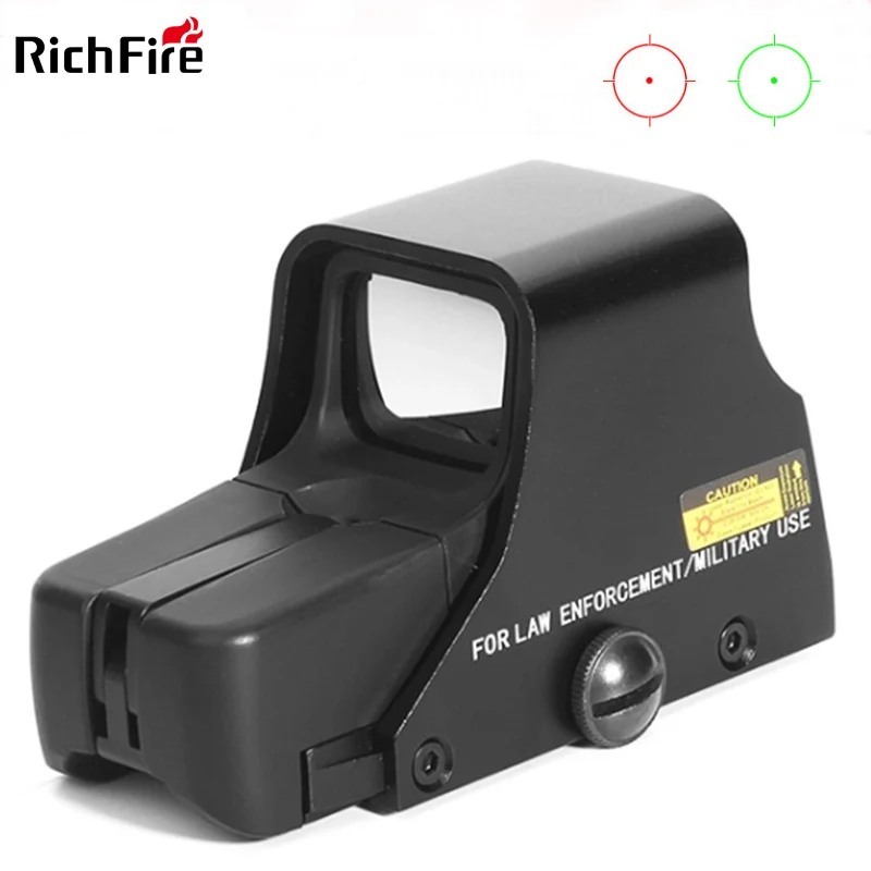 

RichFire 551 red dot sight scope quality tactical holographic optics sight