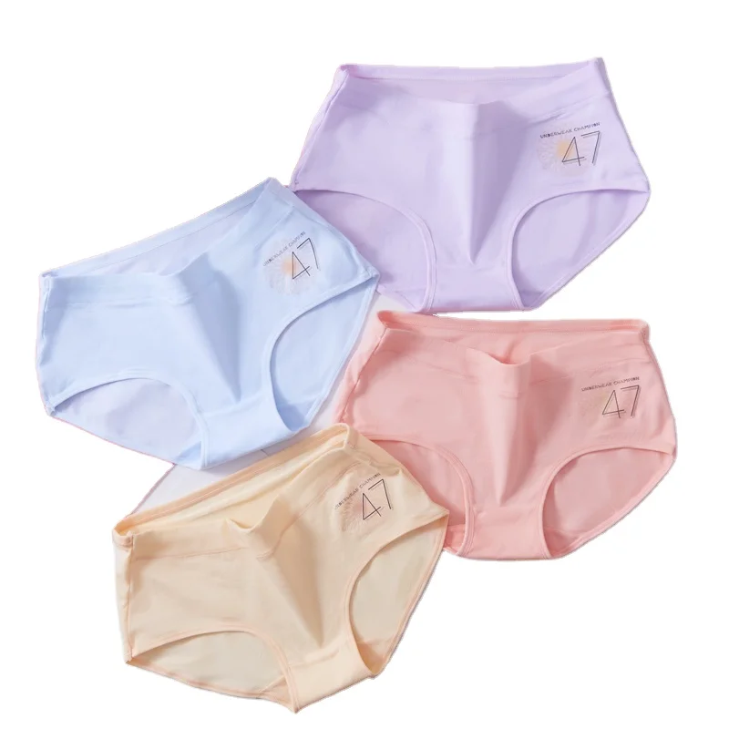 

High Quality Ladies Underwear Breathable Plus Size Women's Cotton Panties