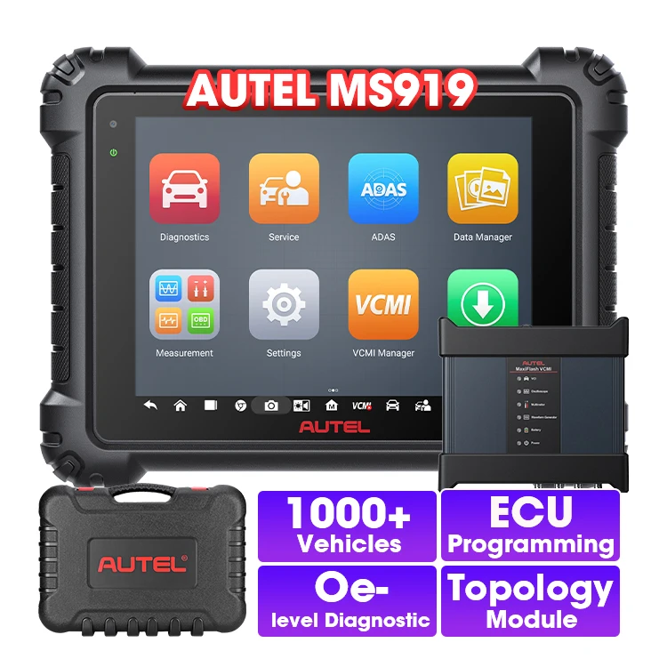 

2024 universal autel maxisys ms919 escaner mk 908p maxisys my908 trucks obd2 car ecu programming tools diagnostic scanner