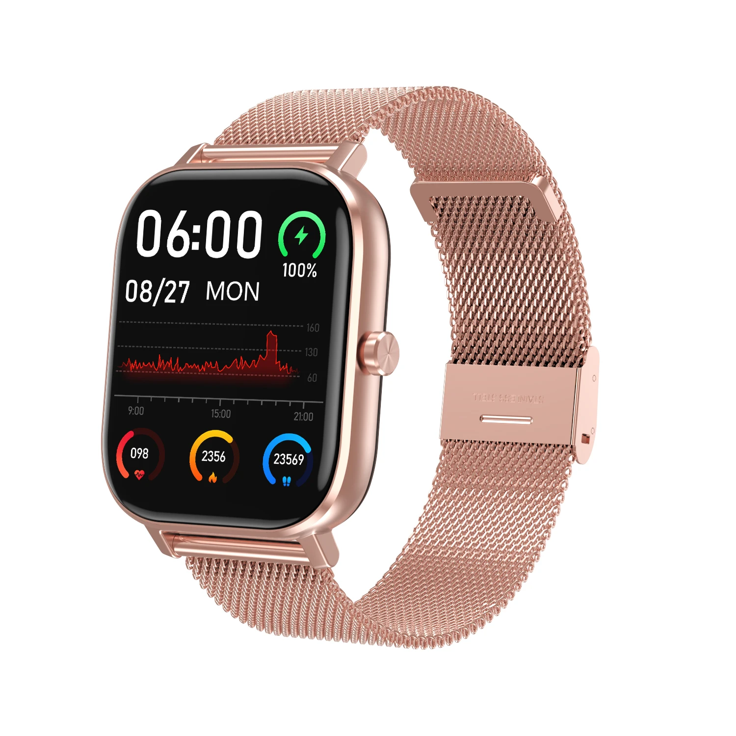 

2021 Business Style BT Calling Heart Rate Mnoitor Blood Pressure Pedometer Tracker ECG Smart Watch DT35+