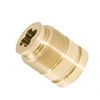 China custom standard precision brass cnc machining parts, brass material cnc processing service