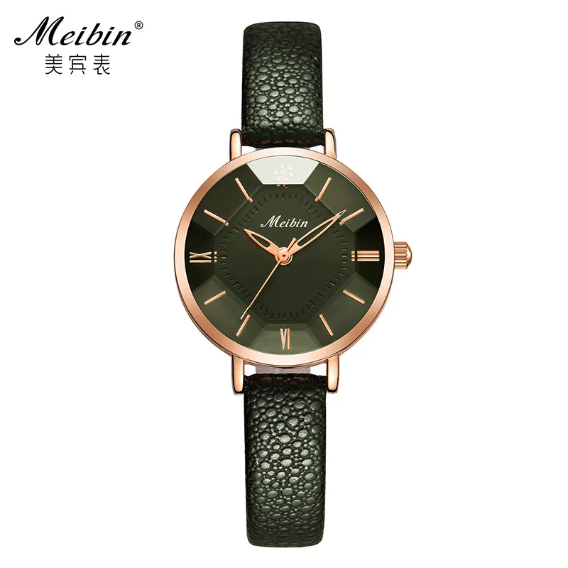 

MEIBIN 1069 hot seling product watches ladies luxury high quality fashion quartz watches for women, 1 colors choice