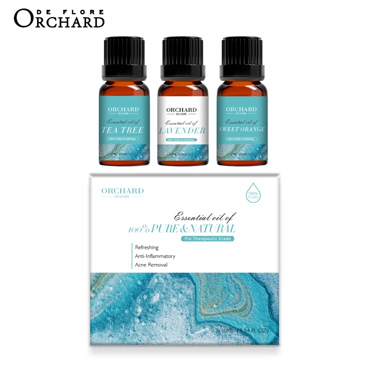 

ORCHARD Summer cool series body whitening oil bath nebulizer plant essential oil bulk 100% natural