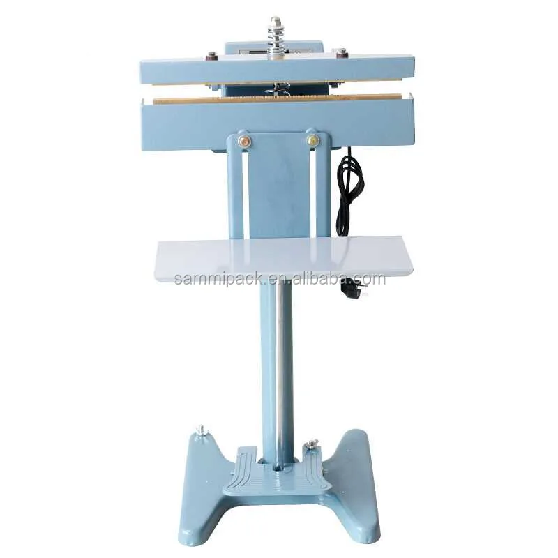 Factory Direct hot sale Double heat Foot inpulse plastic bag sealing machine aluminum foil bag sealing machine