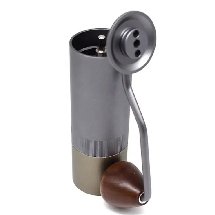 

China Manufacturer Of Hot Sale Coffee Grinders Manual Metal Hand Milk Frother, Dark gray+gold