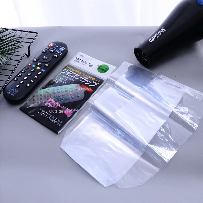 

deseign OEM TV remote control protective film Heat Shrinkable remote control film thermoplastic, Transparent