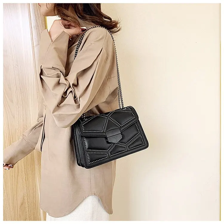 

Luxury Bolso Con Cadena Purses Bags Women Handbags Pu Wallets And Purses Crossbody