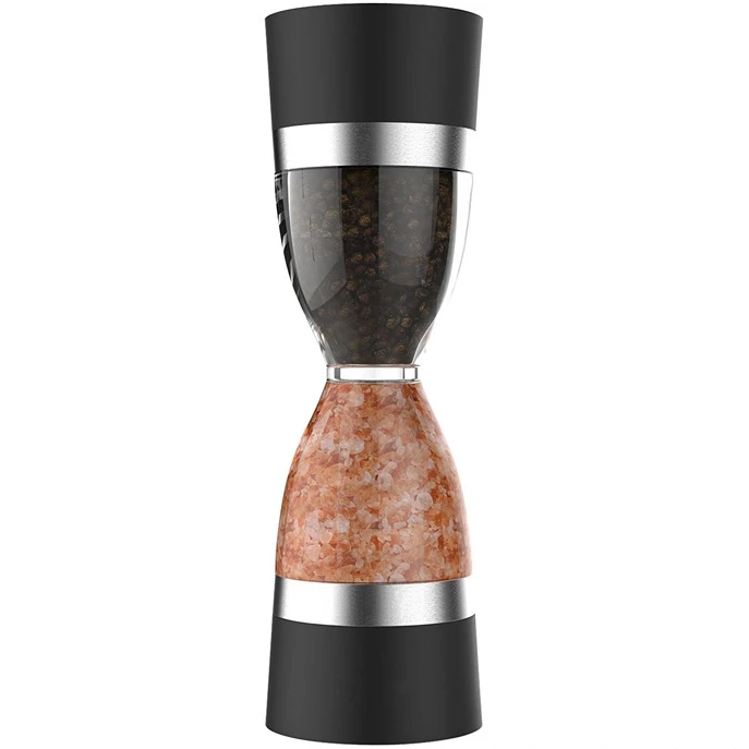 

Factory direct grinder seasoning pot pepper mill dual purpose grinder ceramic core transparent salt