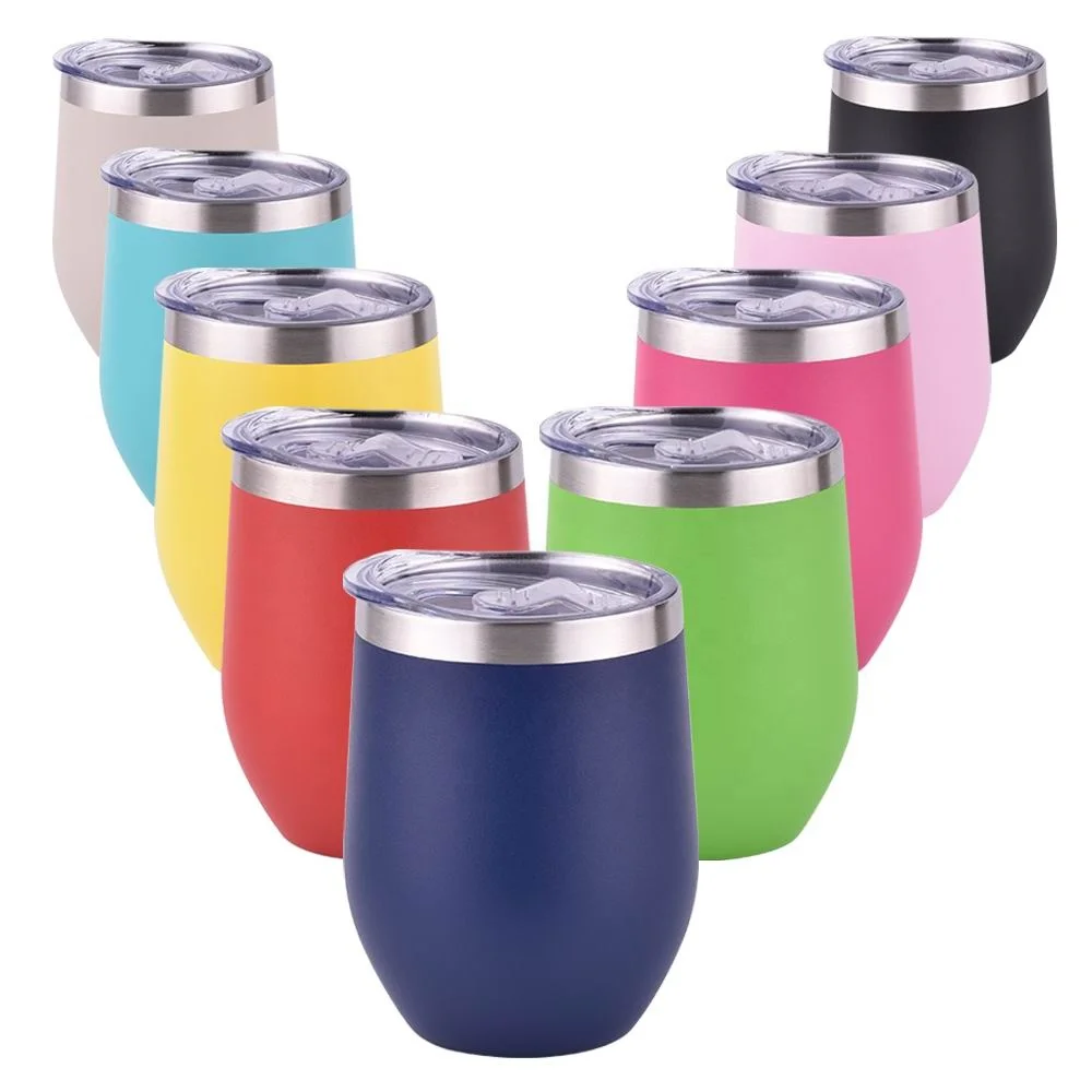 

Hot Selling Custom Egg Shape Double Wall Vacuum Insulated Stainless Steel Wine tumbler