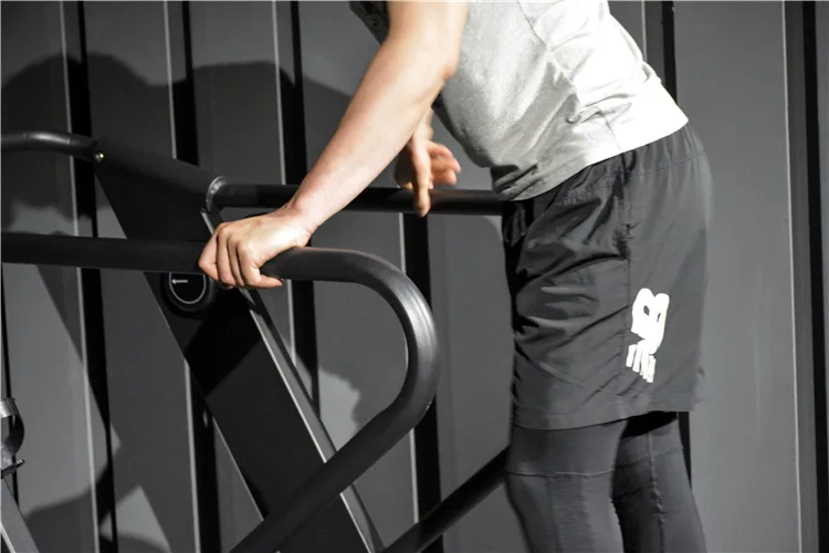 定制彩色跑步机跑步机非机动空气突击赛跑者woodway弯曲手动跑步机