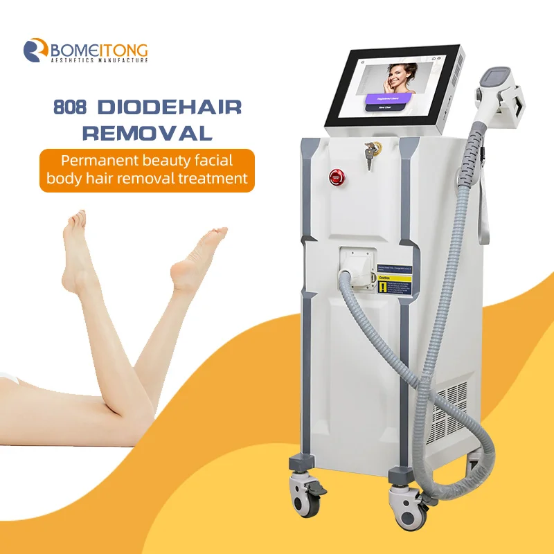 

Factory price ce Beauty equipment 3 Wavelength 755 808 1064 price permanent painless 808 diode laser machine hair removal laser