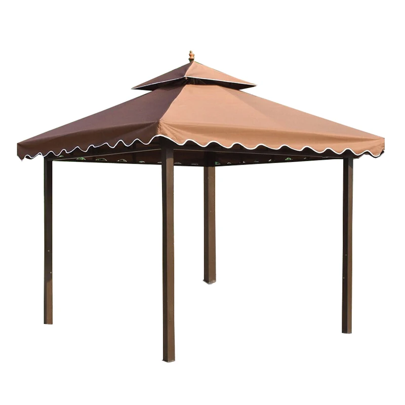

Customizable Size Waterproof Louvered Roof Pergola System Aluminum Outdoor Luxury Garden Gazebo