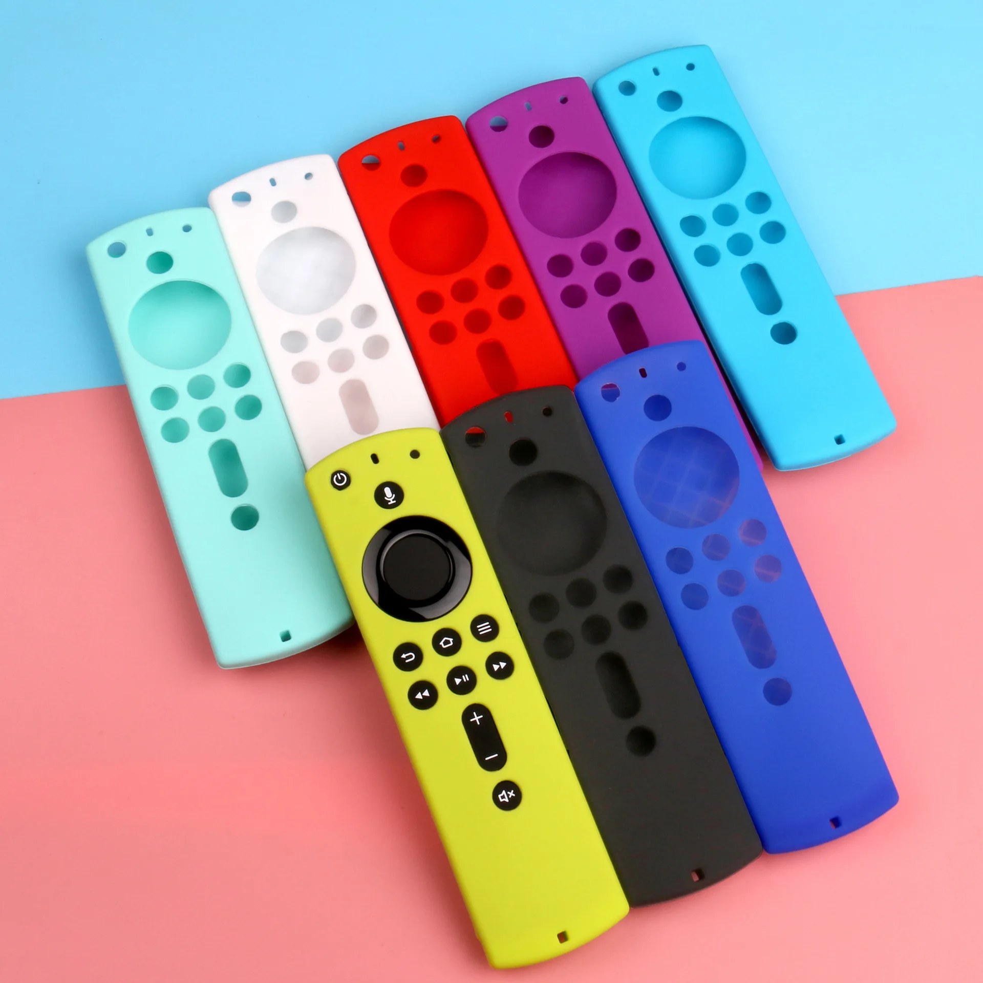 

Silicone Case Protective Cover Skin For Amazon Fire Tv Stick 4k Tv Stick Remote Controller All-New 2nd Gen Remote Control